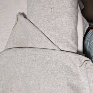 IKEA Koarp Chair Cover Light Gray 22156 Cover Only